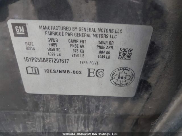1G1PC5SB9E7297617 Chevrolet LUV