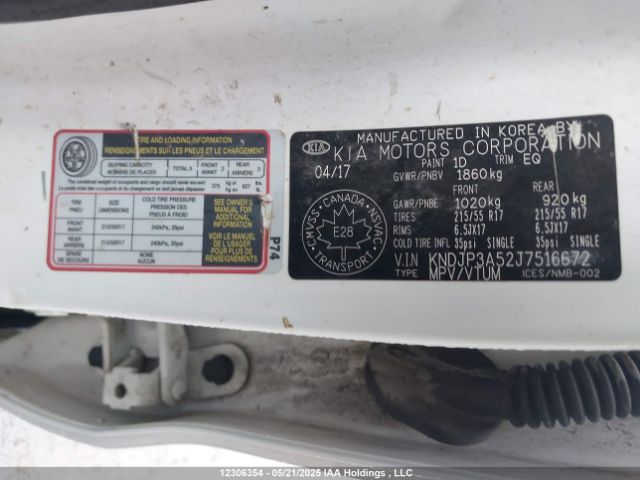 KNDJP3A52J7516672 KIA Soul