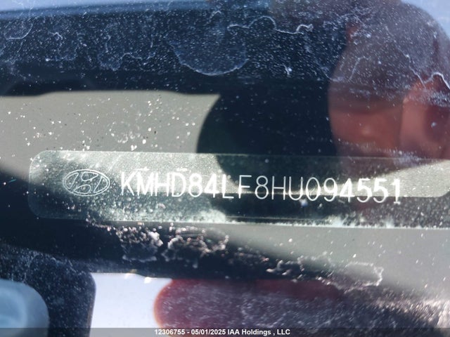KMHD84LF8HU094551 Hyundai Elantra