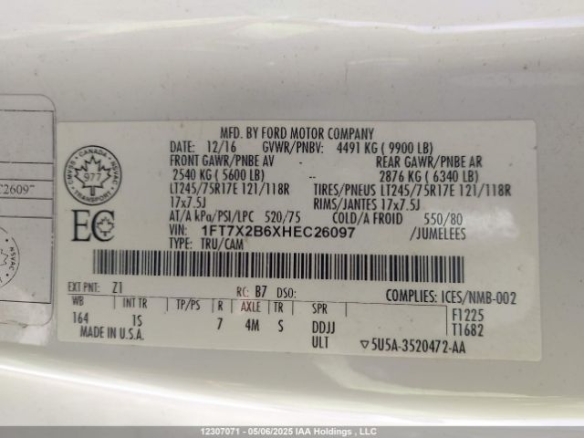 1FT7X2B6XHEC26097 Ford F250 Super Duty