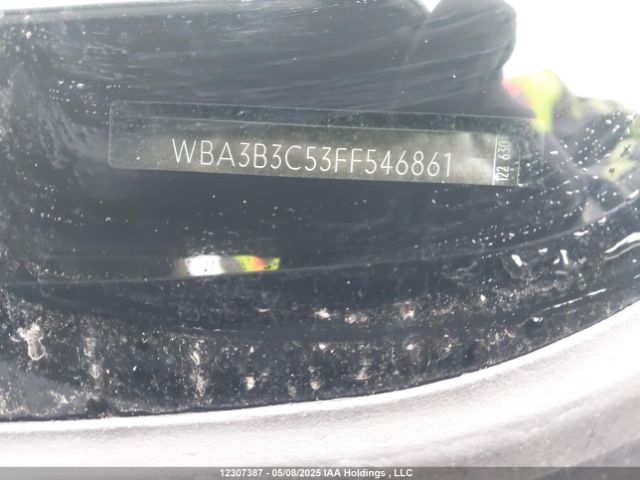 WBA3B3C53FF546861 BMW 2015