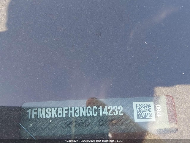 Ford ecoboost 2022 1FMSK8FH3NGC14232 Image 9
