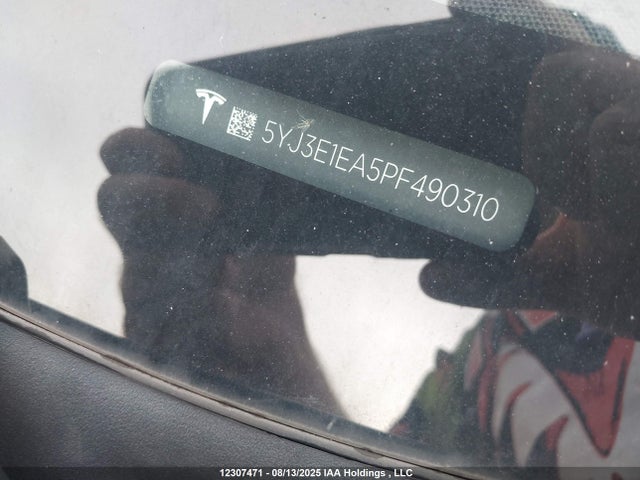 5YJ3E1EA5PF490310 Tesla MODEL 3
