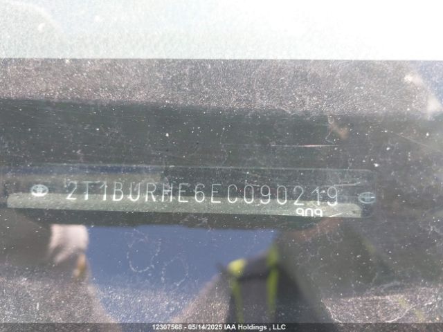 2T1BURHE6EC090219 Toyota Corolla