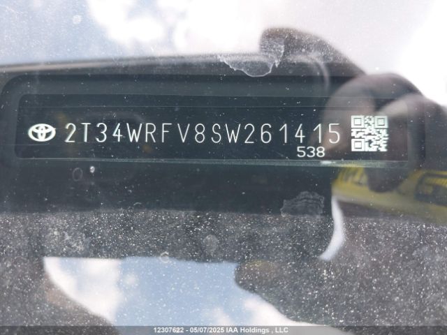 2T34WRFV8SW261415 Toyota RAV4 SE