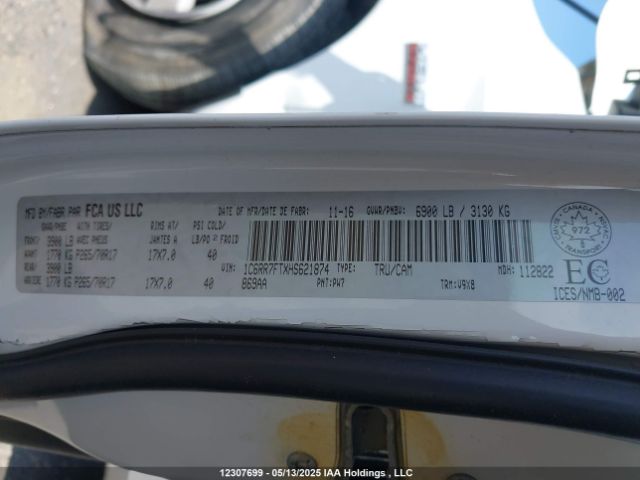 1C6RR7FTXHS621874 RAM 1500 St