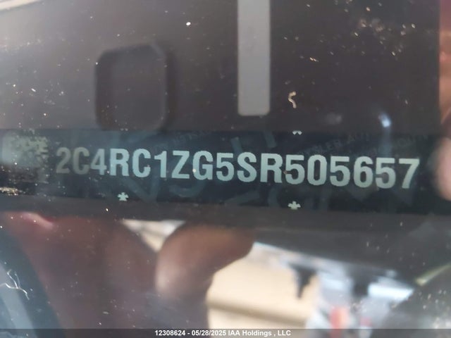 2C4RC1ZG5SR505657 Chrysler grand caravan