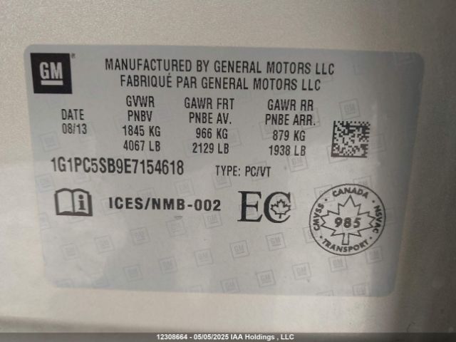 1G1PC5SB9E7154618 Chevrolet LUV