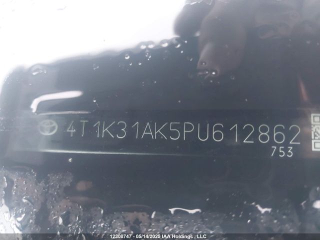4T1K31AK5PU612862 Toyota a25a-fxs, 3nm