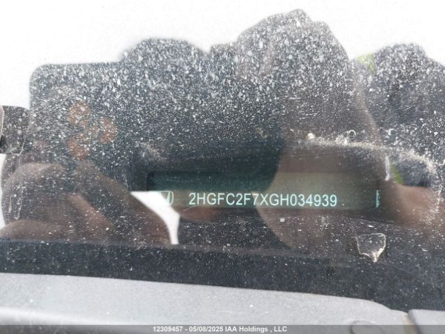 2HGFC2F7XGH034939 Honda CIVIC EX