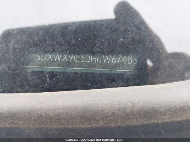 5UXWX9C30H0W67483 BMW X3