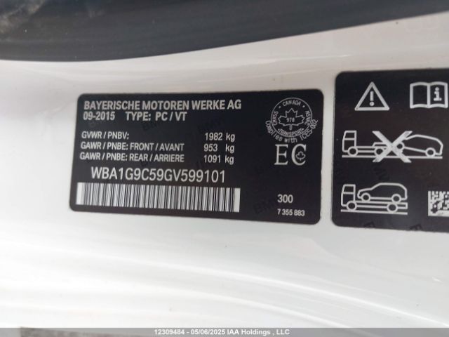 WBA1G9C59GV599101 BMW 228I