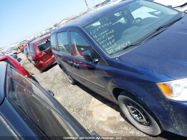2C4RDGBG9GR217495 Dodge Grand Caravan Se/sxt