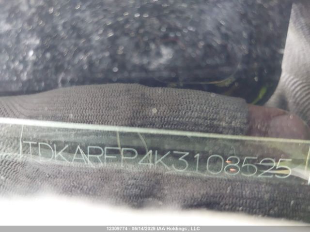 JTDKARFP4K3108525 Toyota Prius