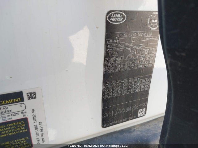 SALEJ7RX9M2061197 Land Rover aj120 i4
