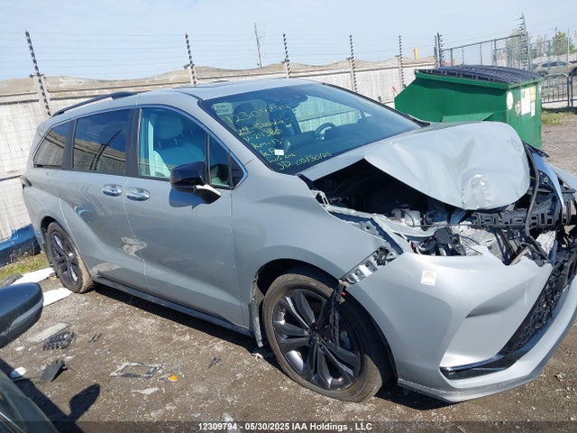 2024 Toyota Sienna Le/xle/platinum/xse/limited მანქანა იყიდება აუქციონზე, vin: 5TDGRKEC8RS211380, აუქციონის ნომერი: 12309794