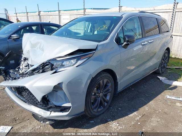 2024 Toyota Sienna Le/xle/platinum/xse/limited მანქანა იყიდება აუქციონზე, vin: 5TDGRKEC8RS211380, აუქციონის ნომერი: 12309794