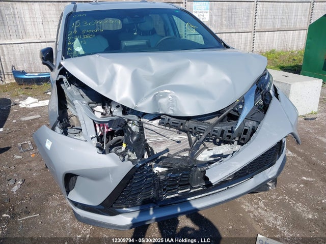 2024 Toyota Sienna Le/xle/platinum/xse/limited მანქანა იყიდება აუქციონზე, vin: 5TDGRKEC8RS211380, აუქციონის ნომერი: 12309794