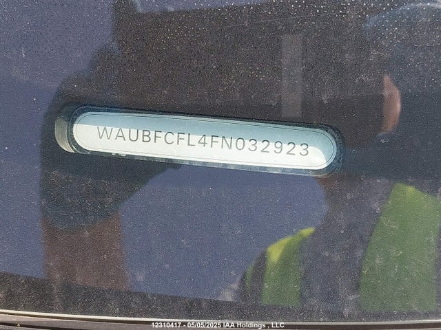 WAUBFCFL4FN032923 Audi flex fuel capable engine
