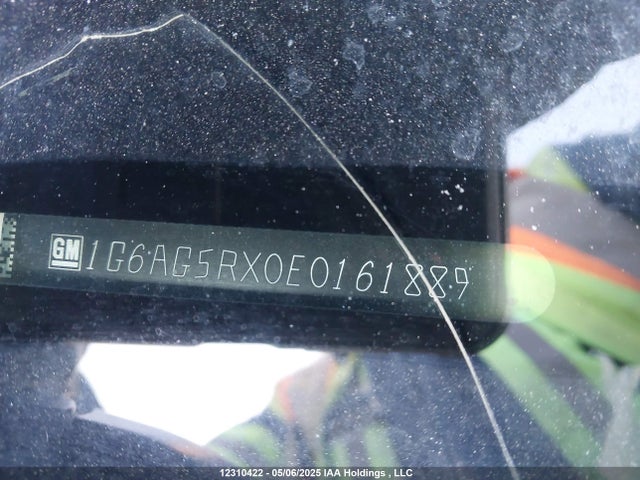 1G6AG5RX0E0161889 Cadillac ltg