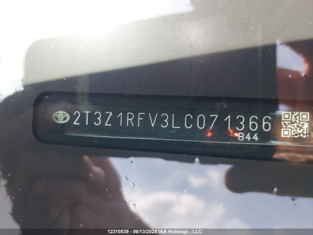 2T3Z1RFV3LC071366 Toyota RAV4 LE