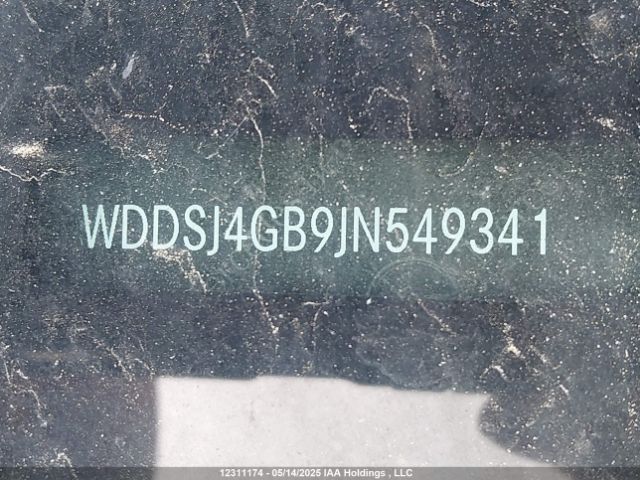 WDDSJ4GB9JN549341 Mercedes-Benz CLA 250 4MATIC