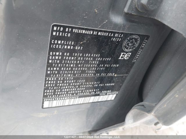 3VVEX7B20RM023623 Volkswagen TAOS SE
