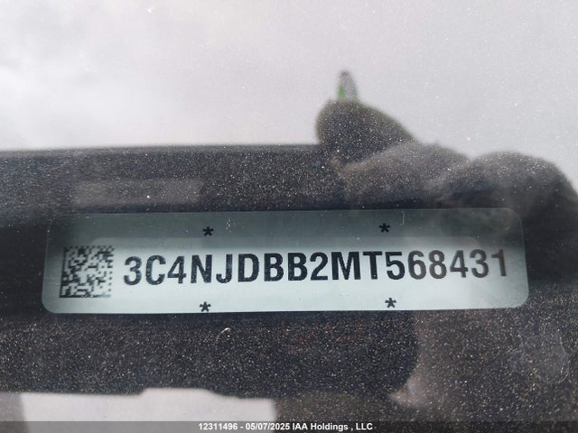 3C4NJDBB2MT568431 Jeep Compass