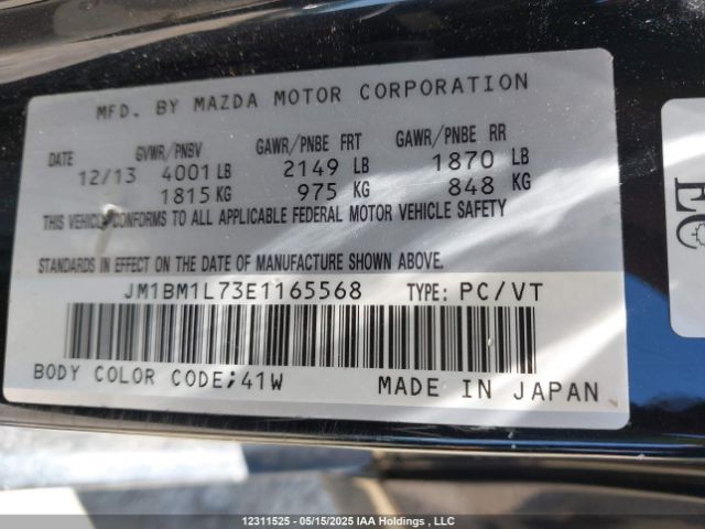 JM1BM1L73E1165568 Mazda pe