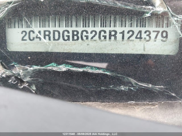 2C4RDGBG2GR124379 Dodge 2016