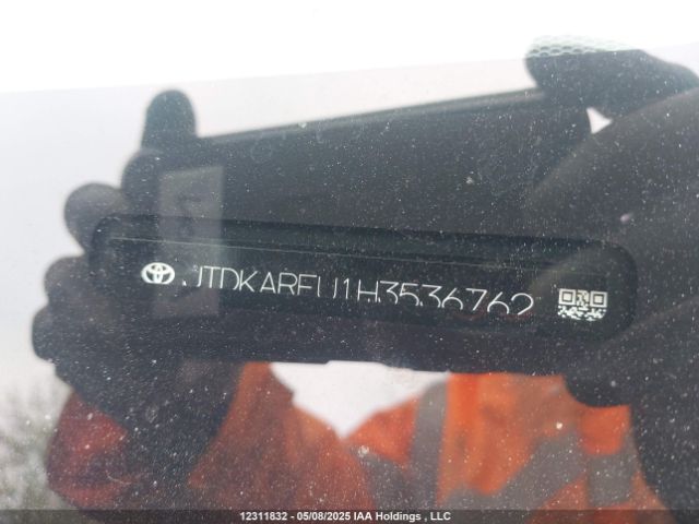 JTDKARFU1H3536762 Toyota Prius