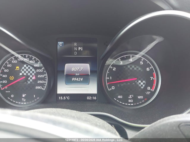 12311973 :رقم المزاد ، 55SWF6EB7GU120040 vin ، 2016 Mercedes-benz C 450 Amg 4matic مزاد بيع
