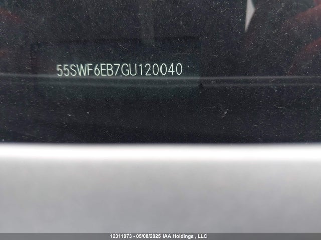 12311973 :رقم المزاد ، 55SWF6EB7GU120040 vin ، 2016 Mercedes-benz C 450 Amg 4matic مزاد بيع