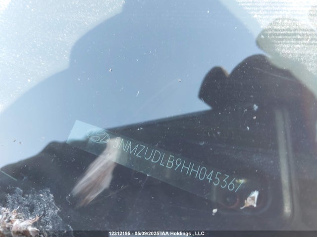 5NMZUDLB9HH045367 Hyundai gdi theta ii