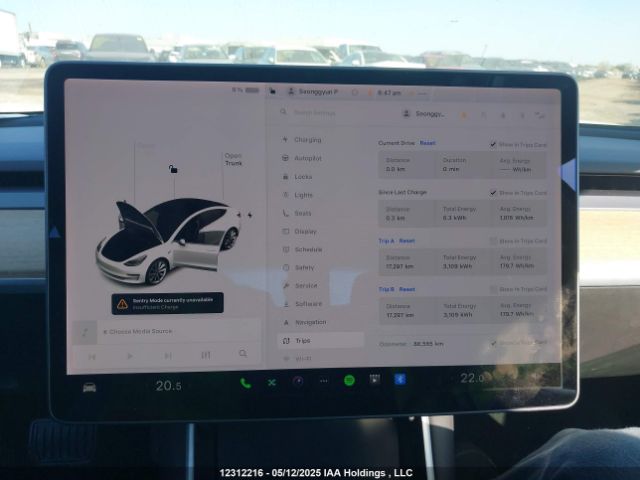5YJ3E1EA5KF328895 Tesla MODEL 3