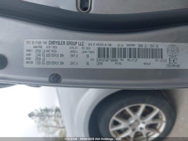 3C4PDDFG8FT568068 Dodge Journey