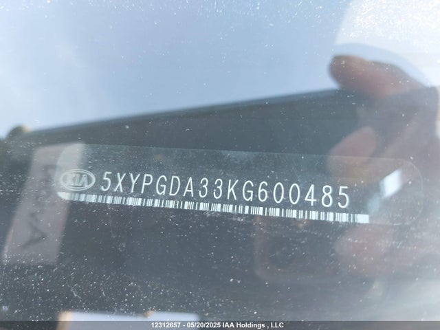 5XYPGDA33KG600485 KIA gdi theta-ii