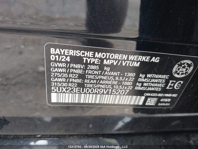 5UX23EU00R9V15207 BMW X5
