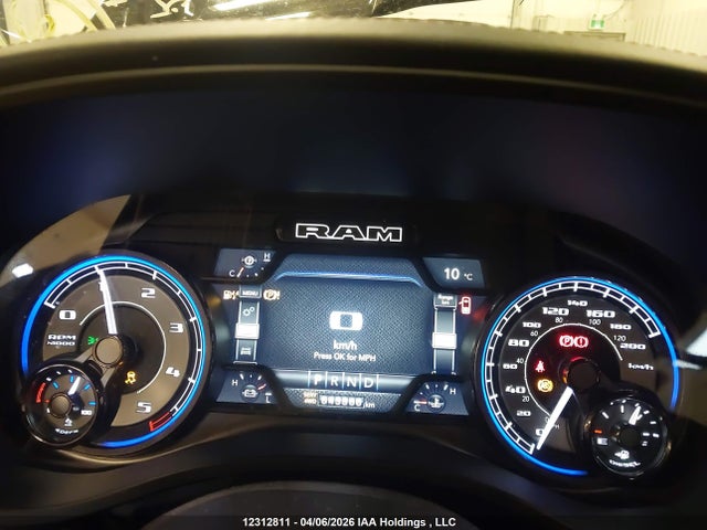 12312811 :رقم المزاد ، 1C6SRFHM0NN462522 vin ، 2022 Ram 1500 Limited مزاد بيع