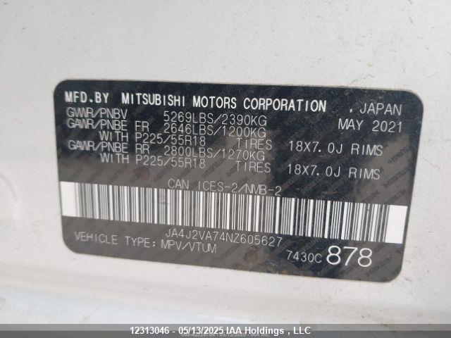 Mitsubishi s61-y61 2022 JA4J2VA74NZ605627 Image 10