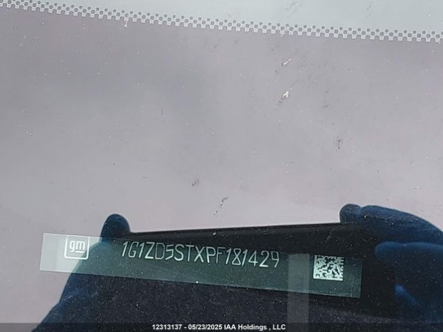 1G1ZD5STXPF181429 Chevrolet lfv