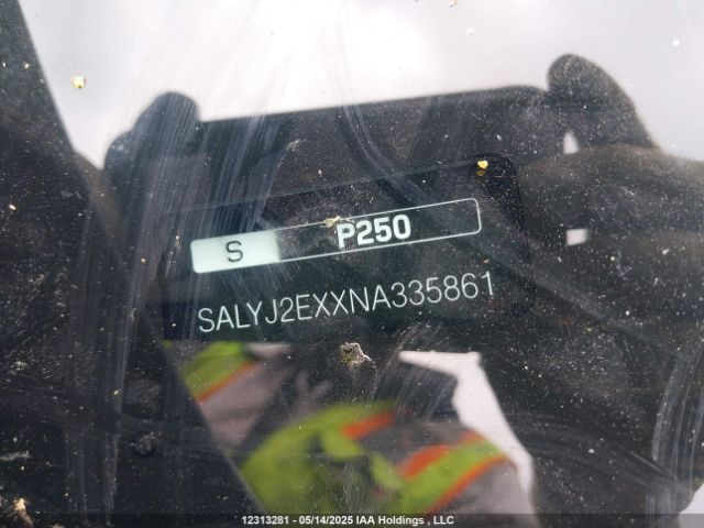 SALYJ2EXXNA335861 Land Rover aj20-p
