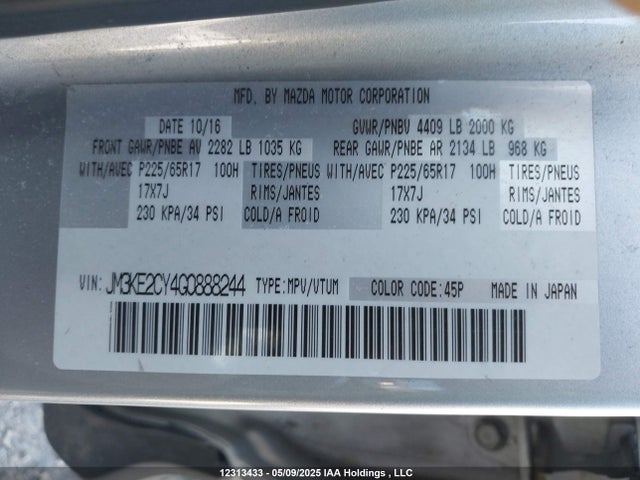 JM3KE2CY4G0888244 Mazda py