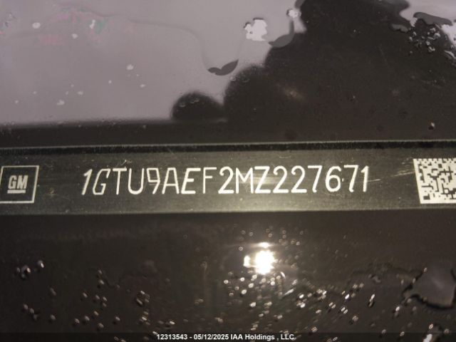 1GTU9AEF2MZ227671 GMC Sierra K1500