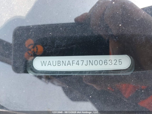 WAUBNAF47JN006325 Audi 2018