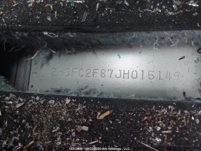 Honda k20c2 2018 2HGFC2F87JH015149 Image 19