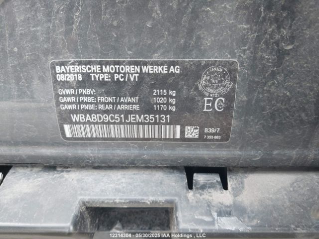 WBA8D9C51JEM35131 BMW 330i Xdrive