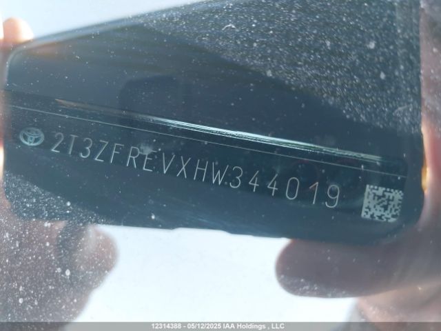 2T3ZFREVXHW344019 Toyota RAV4 LE