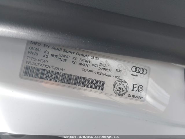 WUACEAFX2P7901741 Audi R8