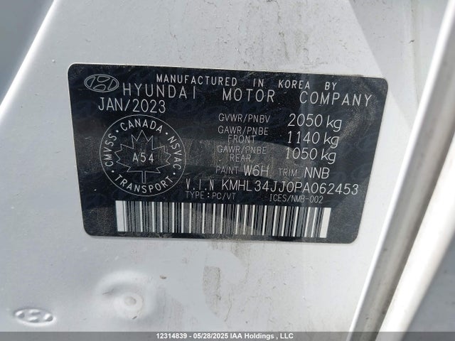 KMHL34JJ0PA062453 Hyundai gdi nu pe